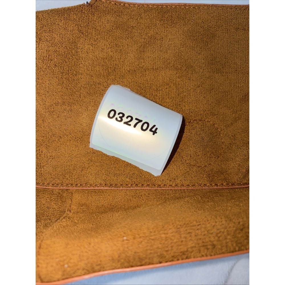 Faux Suede Slouchy Envelope Crossbody/Messenger Bag Woven Strap Modern Casual - Picture 7 of 9